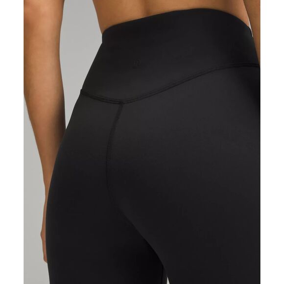 Lululemon Wunder Under SmoothCover High-Rise Tight 25" Size 8 Black NWT - Picture 3 of 7